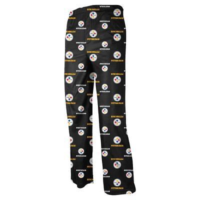 Pittsburgh Steelers Preschool Allover Logo Flannel Pajama Pants