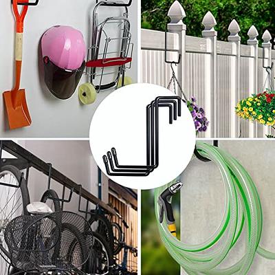 Heavy Duty Bike Hooks Garage Bicycle Storage Hanging Hook Non-Slip  Wall-Mounted Organizer Ceiling Flower Pot Garden Tool Hooks