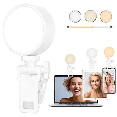 Shop Quality Products and Exclusive Deals in Egypt at City Mart Portable  Mini Clip-on Fill-in 36 LED Selfie Ring Light Lamp Night Using  Supplementary Lighting 3 Modes w/Built-in Battery USB Rechargeble for