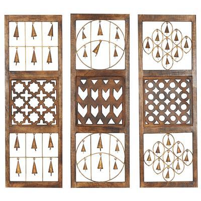 Juniper + Ivory Set of 3 12 In. x 36 In. Farmhouse Wall Decor