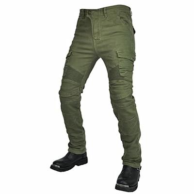 Waterproof Biker Jeans Motorcycle Riding Pants for Men Women Motocross  Racing Pant with Upgrade CE Armor Pads Green S - Yahoo Shopping
