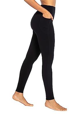 No Front Seam Workout Leggings for Women with Pockets