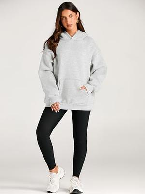 Trendy Queen Women's Oversized Hoodies Fleece Hooded Sweatshirts Comfy  Casual Pullover Loose Lightweight Fall Winter Clothes
