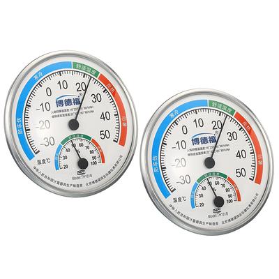 Thermometer and Hygrometer - Ideal Greenhouse Thermometer and Humidity  Meter To Monitor Maximum and Minimum Temperatures and Humidity Easily Wall