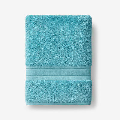 The Company Store Company Cotton 6-Piece Deep Teal Turkish Cotton Bath Towel Set