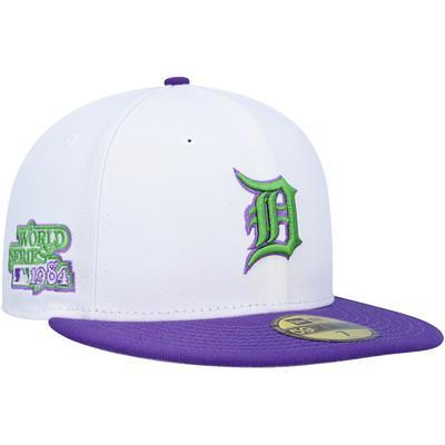 Men's New Era Detroit Tigers White on 59FIFTY Fitted Hat - Yahoo