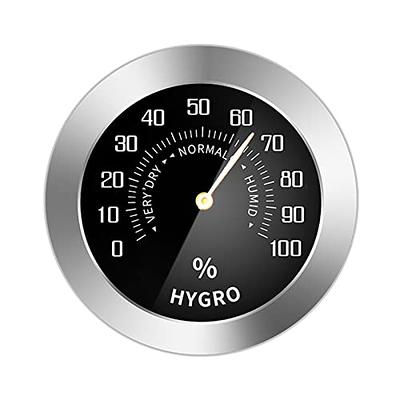 Car Temperature/Humidity Detector Meter Teste Gauge Dial Type Mini  Mechanical Metal Analog Thermometer/Hygrometer - Yahoo Shopping