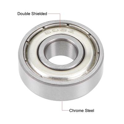 608ZZ Deep Groove Ball Bearing 8x22x7mm Double Sealed Chrome