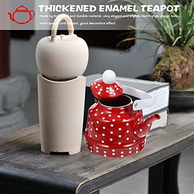 Thickened Stainless Steel Teapot Flower Tea Kettle With Strainer