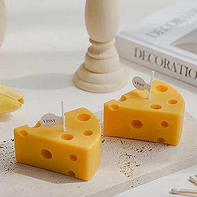 Candle Molds for Candle Making, 6 Cavity Cheese Shape Silicone Molds for  Candle or DIY Handmade Soap Making - Yahoo Shopping