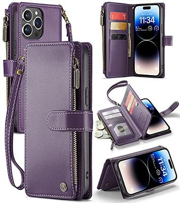  TOOVREN Compatibility with iPhone 14 Plus Wallet Case with Card  Holder for Men Women iPhone 14 Plus Case Leather Phone Case with Strap  Stand Lanyard Wallet Case for iPhone 14 Plus