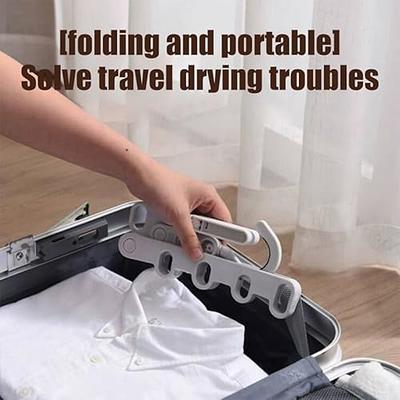 Portable Travel Clothesline Cord, Adjustable Strong Windproof Camping  Clothes line, Laundry Drying Rope for Hotel Trip, Cruise, Outdoor/Indoor