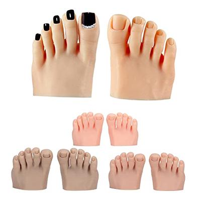 Silicone Feet Soft Fake Feet for Practice Tattooing