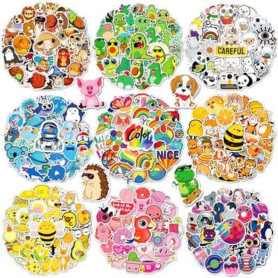 100 Pcs Vintage Aesthetic Stickers,Waterproof Vinyl Stickers Pack for Water  Bottle