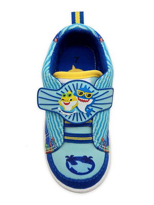 Baby Shark Toddler Girls Lighted Athletic Sneakers, Sizes 7-12 