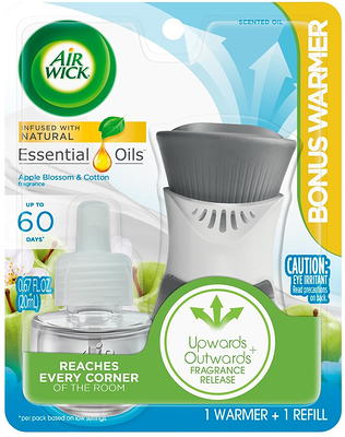 Air Wick Plug In Scented Oil with Essential Oils, Air Freshener