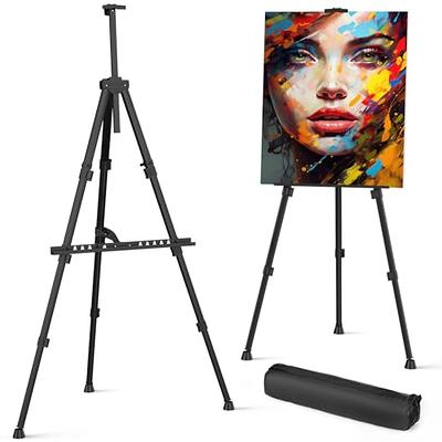 $5/mo - Finance Portable Artist Easel Stand - Adjustable Height Painting  Easel with Bag - Table Top Art Drawing Easels for Painting Canvas, Wedding  Signs & Tabletop Easels for Display - Metal