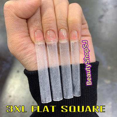 550pcs/bag Ultra Thin Matte C-Curve Nail Tips Fake Nails Short Half Cover  faux ongle C Shape Nail Tips Finger White/Nature - AliExpress