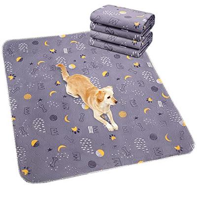 Dog Crate Pee Pads - Washable Dog Rugs Non-Slip Puppy Pads For