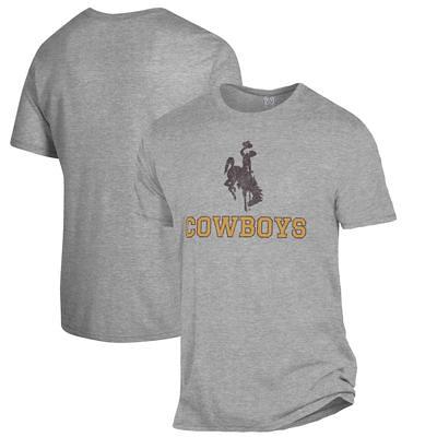 Women's Concepts Sport Gray Wyoming Cowboys Mainstream Terry Long Sleeve  T-Shirt