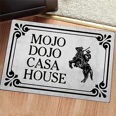 Funny Welcome Monogram Doormats for Entrance Way Indoor Decor Hello From  The InSide Doormat Kitchen Rugs and Mats With Anti-Slip Rubber Back Novelty