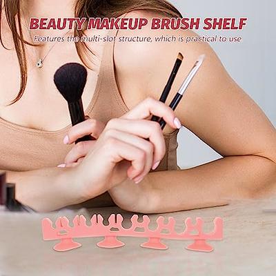 Makeup Cosmetic Brushes Shelf, Brush Holder Paint Brush