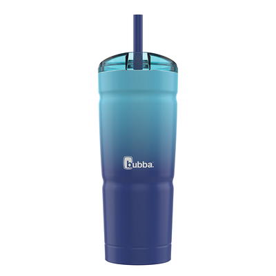 bubba Trailblazer Insulated Stainless Steel Water Bottle with Straw Lidin  Teal, 40 oz., Rubberized 