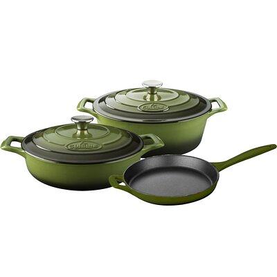 Valor 6 Bistro Green Enameled Mini Cast Iron Skillet