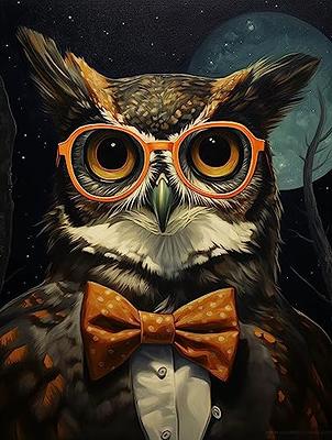 Diamond Painting Kits for Adults, Owl 5D Diamond Art Kits, Full