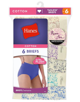 Best Fitting Panty Women's Cotton Stretch Brief Panties, 4-Pack