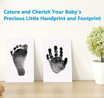 1*Baby Paw Print Ink Pad Pet Dog Cat Handprint Footprint Kit Stamp Souvenir