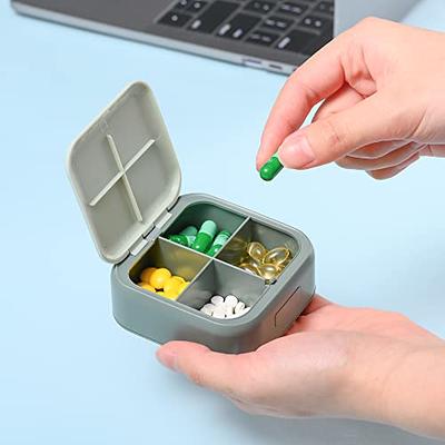 Multi Pill Bottle Organizer With Pill Box 600ML