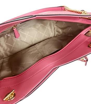 Michael Kors Jet Set Travel Large Chain Shoulder Tote Tea Rose Pink MK  Signature