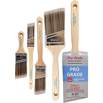 OSALADI 6pc Chip Paint Brushes Bulk Varnishes Paint Brushes Large Paint  Brushes for Acrylic Painting Flat Paint Brush Chip Brush Brushes for  Painting