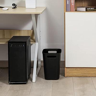 zoocatia Small Trash Can Garbage Can Container Bin with Handles 3