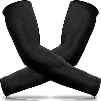 CompressionZ Compression Arm Sleeves for Men Women - Black - Size