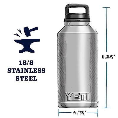 YETI 64 oz. Rambler Bottle with Chug Cap, Camp Green - Holiday Gift - Yahoo  Shopping