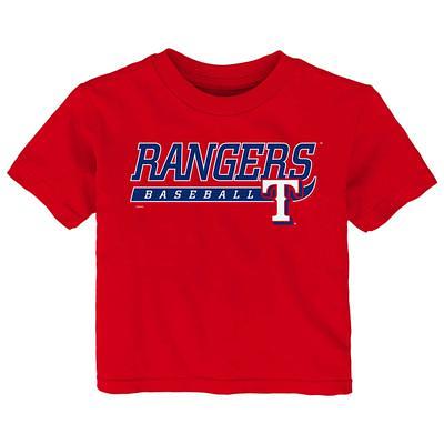 Women's Texas Rangers Tiny Turnip Royal Sugar Skull T-Shirt