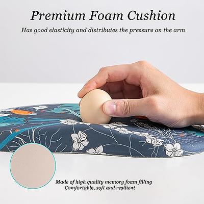 hueilm Ergonomic Mouse Pad Wrist Support,Pain Relief Mouse Pad with Wrist  Rest,Entire Memory Foam Mouse Pad with Non-Slip PU Base,Comfortable Mousepad  Perfect for Office & Home, 1PCS（Green Leaf） - Yahoo Shopping