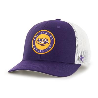 Men's Nike Purple LSU Tigers Throwback Logo Classic 99 Trucker