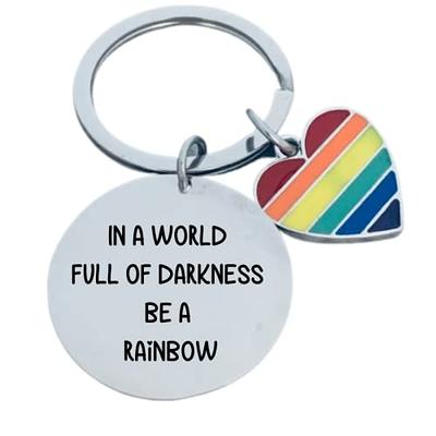 LGBT Progress Pride Keychain – Queer In The World: The Shop