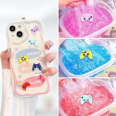 RMAPLES 30 PCS Resin Charms for Slime Phone Case Cute Slime Charms