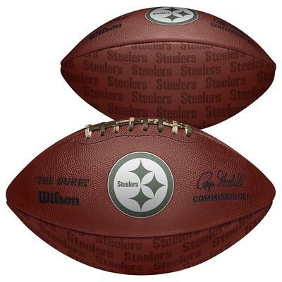 Pittsburgh Steelers Unsigned Wilson Showcase Duke Pro Football - Yahoo  Shopping