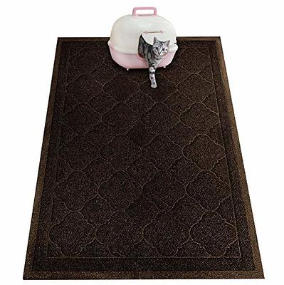 Gorilla Grip Original Premium Durable Cat Litter Mat, XL Jumbo, No  Phthalate, Water Resistant, Traps Litter from Box and Cats, Scatter  Control, Mats Soft on Kitty Paws, Easy Clean Mats