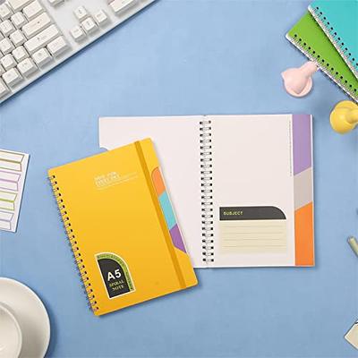 Yiozojio Spiral Notebooks - 3 Pack B5 Lined Journal Notebook 100