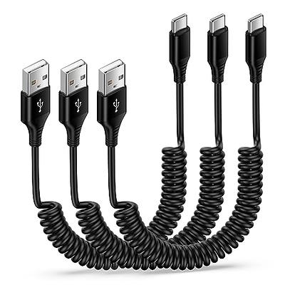 Android Auto USB C Cable Samsung Charger Fast Charging Cord for Car,3Pack  Retractable USB Type C to USB A Coiled Cable Fast Charging Cord for Galaxy  S24/S23/S22/A54/A34,Google Pixel 8Pro/7a/7/6/5/4/3 - Yahoo Shopping