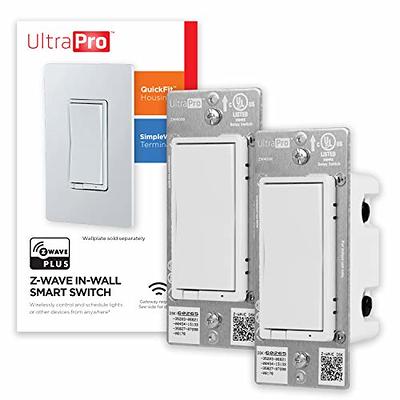 UltraPro WiFi In-Wall Smart Switch, White