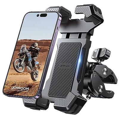 JOYROOM Motorcycle Phone Mount, [Fastest Visualize Lock][150mph Wind  Anti-Shake] Bike Phone Holder with Easy Install Handlebar Clamp, fits for  Bicycle Scooter ATV/UTV, Fit for iPhone & All Phones - Yahoo Shopping