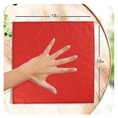 Hearth & Harbor Microfiber Cleaning Cloth, Microfiber Towels for Cars 144  Pack Washcloths, Red Cleaning Rags, Reusable Microfiber Towel, Microfiber Cloth  Rags for Cleaning, Lint Free Cloth - Yahoo Shopping