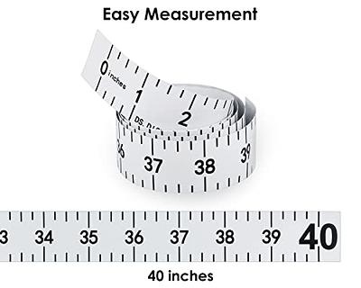 40 Inches Waterproof Adhesive Backed Ruler Tape Measure For Fishing Work  Table